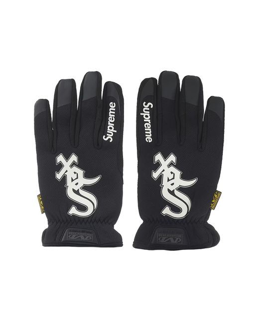 Supreme x Mechanix mlb gloves Chicago Sox in White | Stylemi