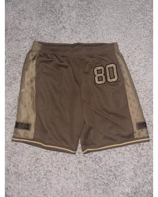 Supreme Monogram Shorts Medium Brand New in Brown | Stylemi
