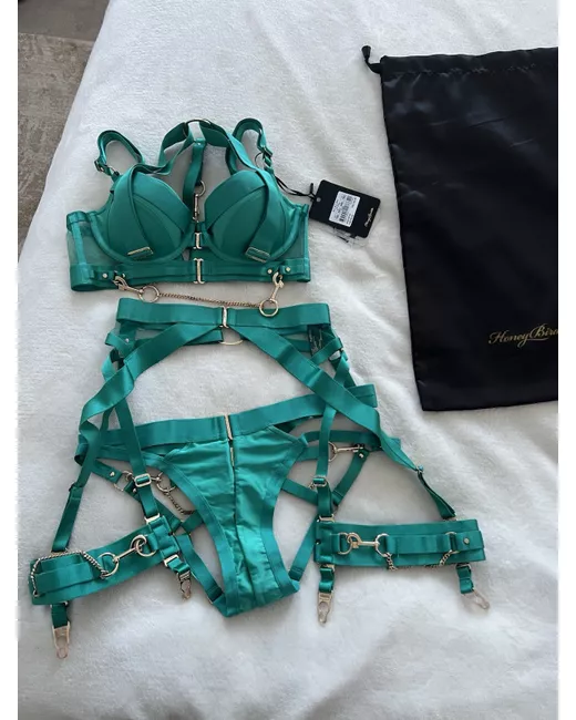 Honey Birdette Kukuro Brief XS in Black | Stylemi
