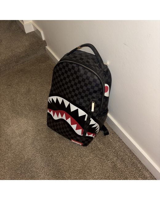 Sprayground Limited Edition rare Bum Bag Black/grey. Excellent