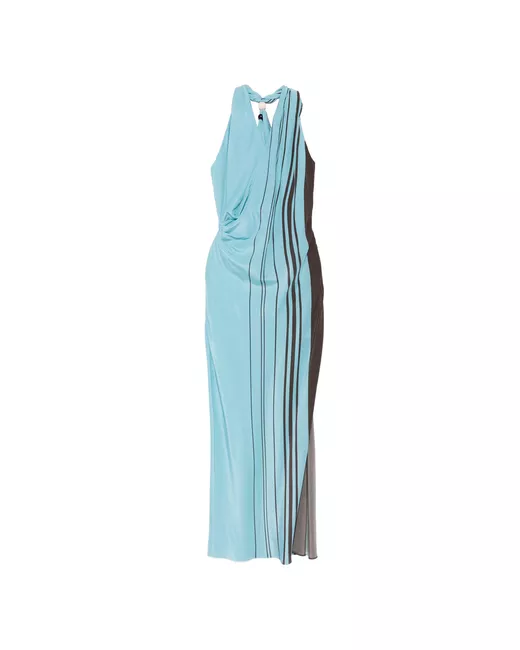 metallic copper dress Metallic Copper Backless Long Prom Dress with Slit Copper / XLarge
