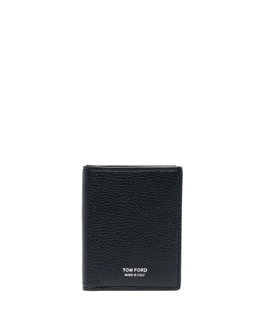 TOM FORD Leather Zip-Around Keyring Wallet