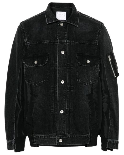 Sacai Denim Jackets for Men | Stylemi