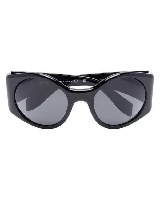 Palm Angels Eyewear Sierra round-frame sunglasses in Black 