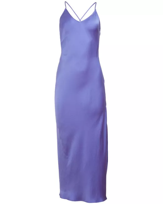 princess polly baby blue dress Fleur du Mal | Dresses | Cowl Neck Slip Dress With High Slit