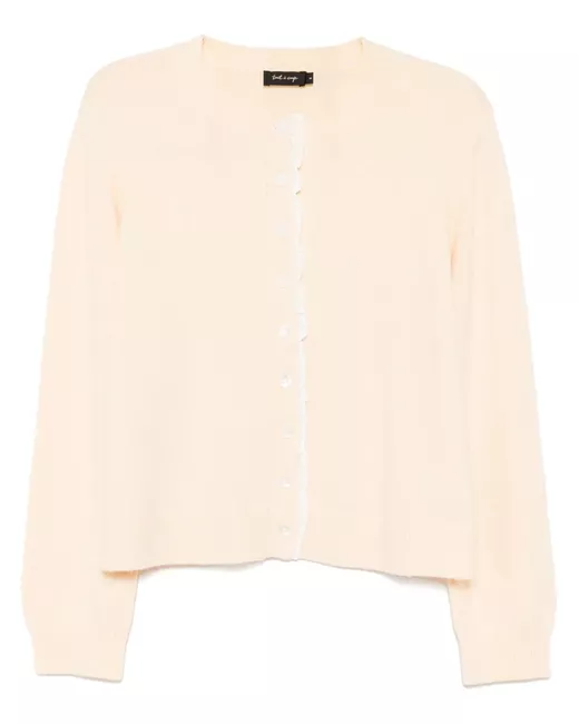 Miu Miu embroidered-details crew-neck cardigan | Stylemi