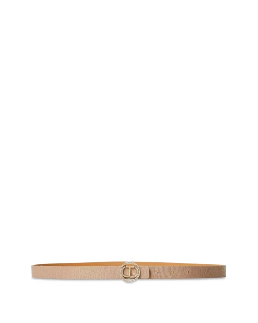 Chloé lizard-effect belt in Brown | Stylemi display picture 3