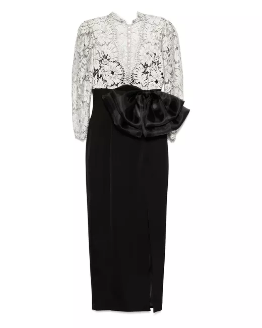 Silk Love & Lace Anais dress in White | Stylemi