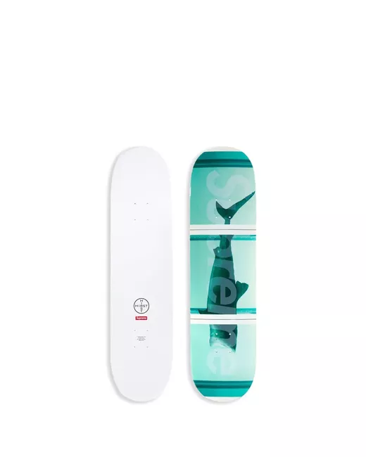 Supreme x Damien Hirst Sheep skateboard in Black | Stylemi
