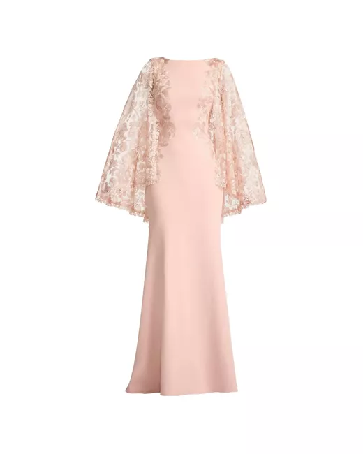 green emerald velvet dress Tadashi Shoji Women's Embroided Lace Long Sleeve Cocktail Dress - Black