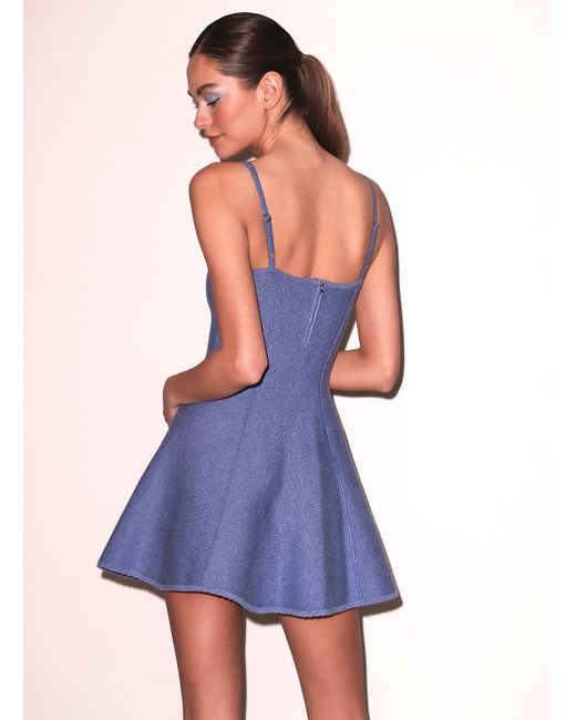 Fleur Du Mal Flared Corset Dress | Stylemi