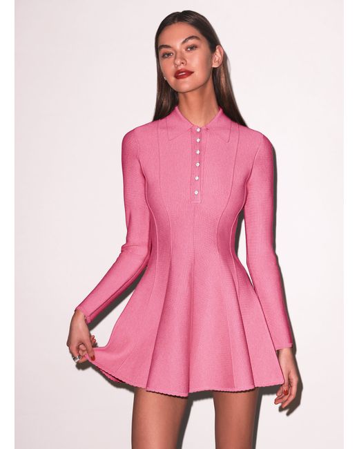 Fleur Du Mal Flared Corset Dress | Stylemi