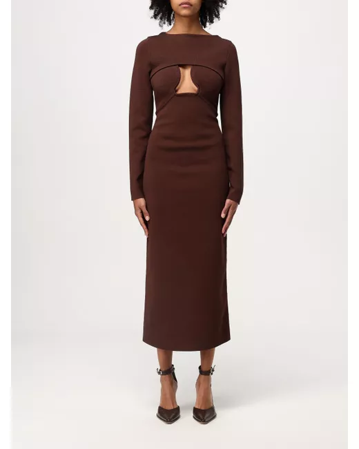 knit long sleeve dresses Erin Long Sleeves Knit dress in Sienna – Pink Haley
