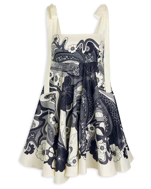 Alemais Oceane mini dress in Blue | Stylemi