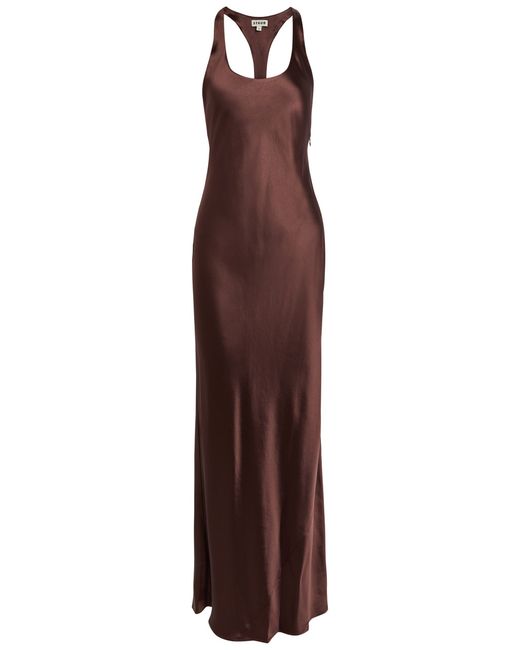 Staud Obsidian maxi dress in Black | Stylemi