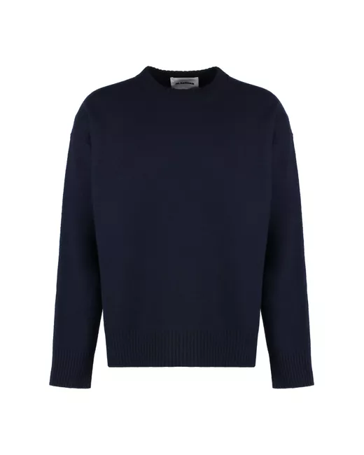 Jil Sander Crew-Neck Sweater in Gray | Stylemi