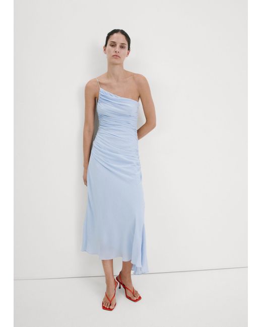 strapless open back dress MQTIME