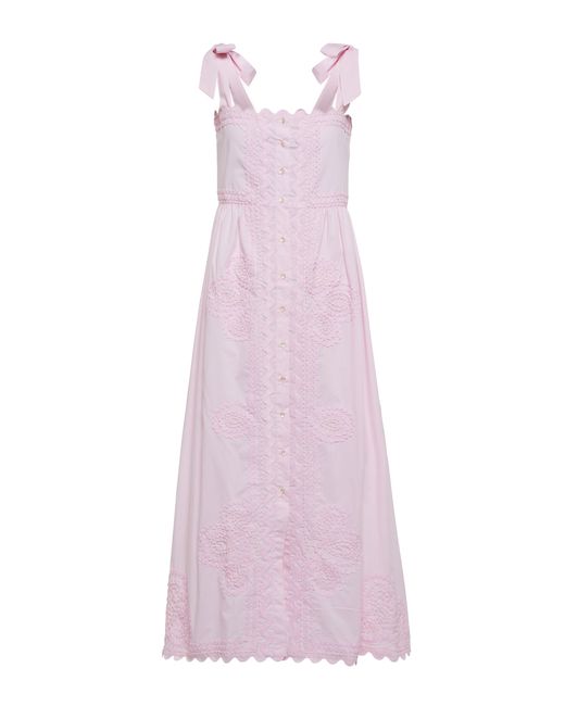 strapless open back dress Perfect Day Satin Midi Dress Blush