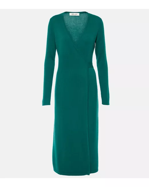 knee length dresses for ladies Astrid Cashmere Wool Wrap Dress  BLU'S