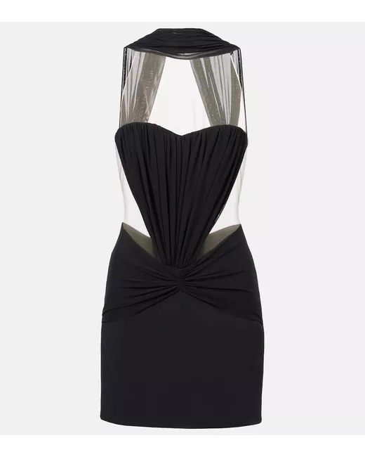 feather rhinestone mini dress Feather Rhinestone Mini Dress – RoopKa