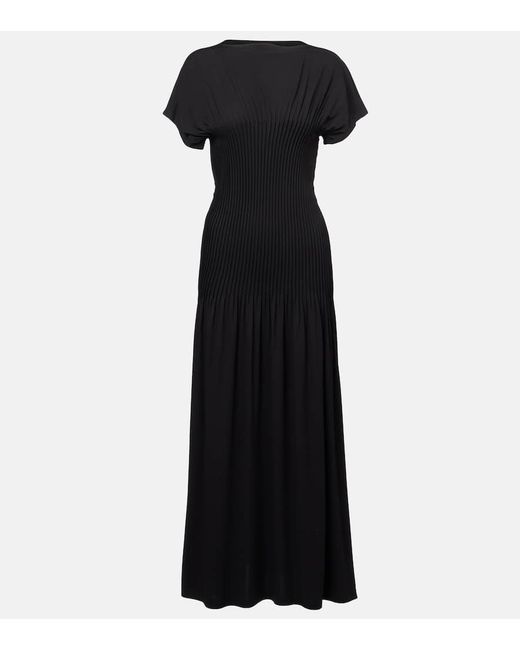 sachin and babi light blue dress TOTEME-Evening tank dress-251WRD0180YA0138 BLACK 001  Dope