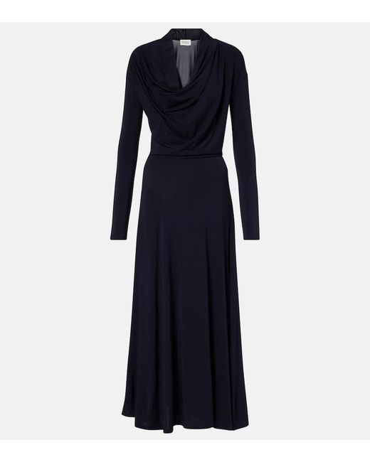 black cotton jersey maxi dress Boden Women's Multiway Jersey Maxi Dress in Black