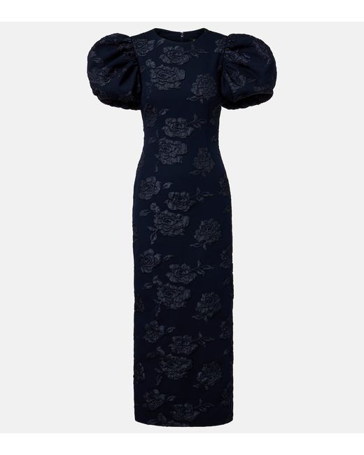 rotate bridal silk satin jacquard midi dress Rotate - Bridal silk satin midi dress