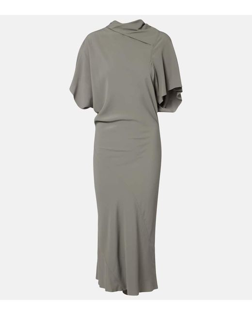 blue party dresses Simple Satin Long Prom Dresses, Blue Formal Dress Eliya Off Shoulder Midi Dress Evelyn Height of Heels Color:Navy Linen