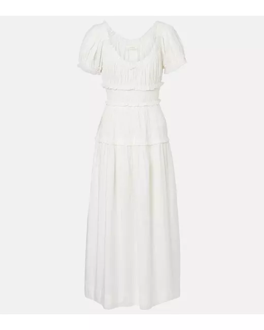 house of cb white dress midi House of CB Ltd.edition The Classic Ivory White Midi Bandage Dress UK S