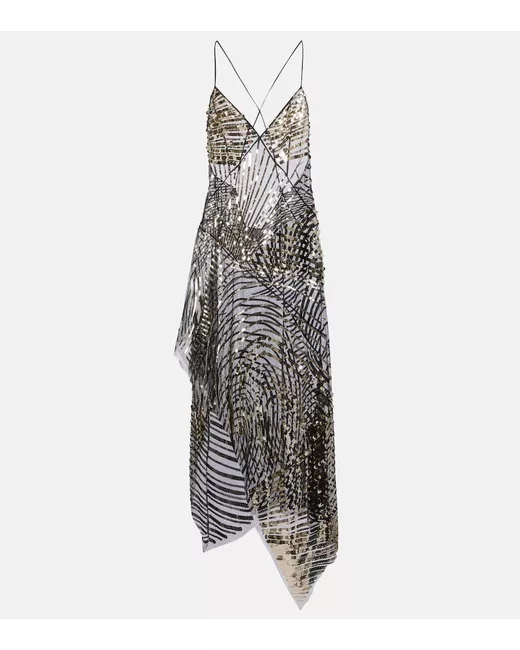 pucci asymmetric dress Stella Print Asymmetrical Dress