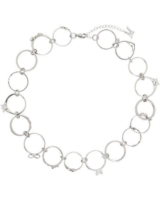 Marland Backus Ring Necklace in Silver | Stylemi