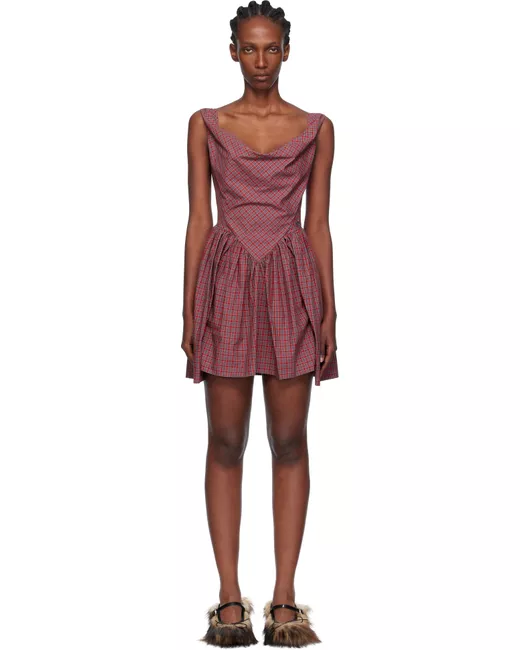 Vivienne Westwood Sunday Minidress in Red | Stylemi